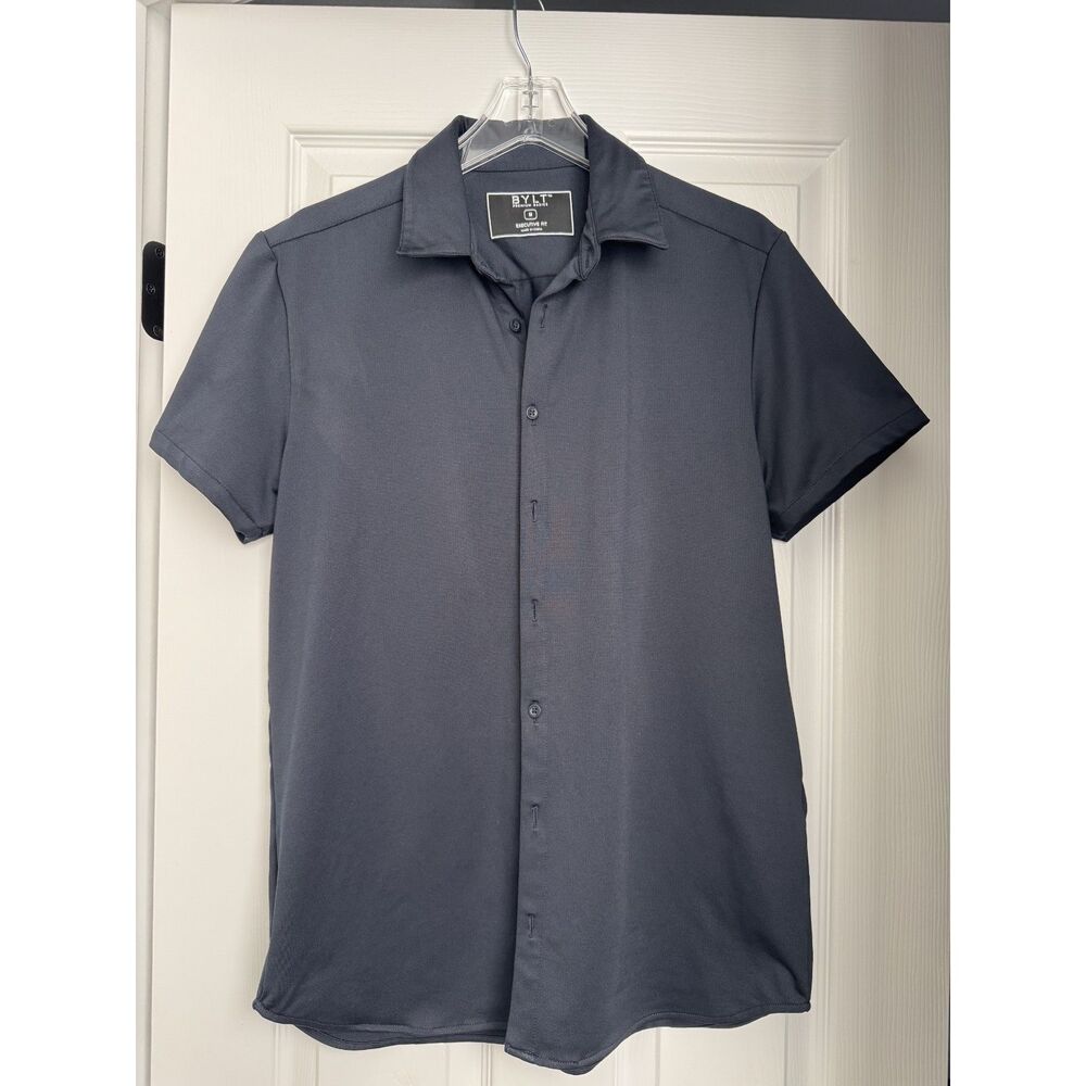 BYLT Executive Stretch 2.0 Short Sleeve Button Down - Classic M